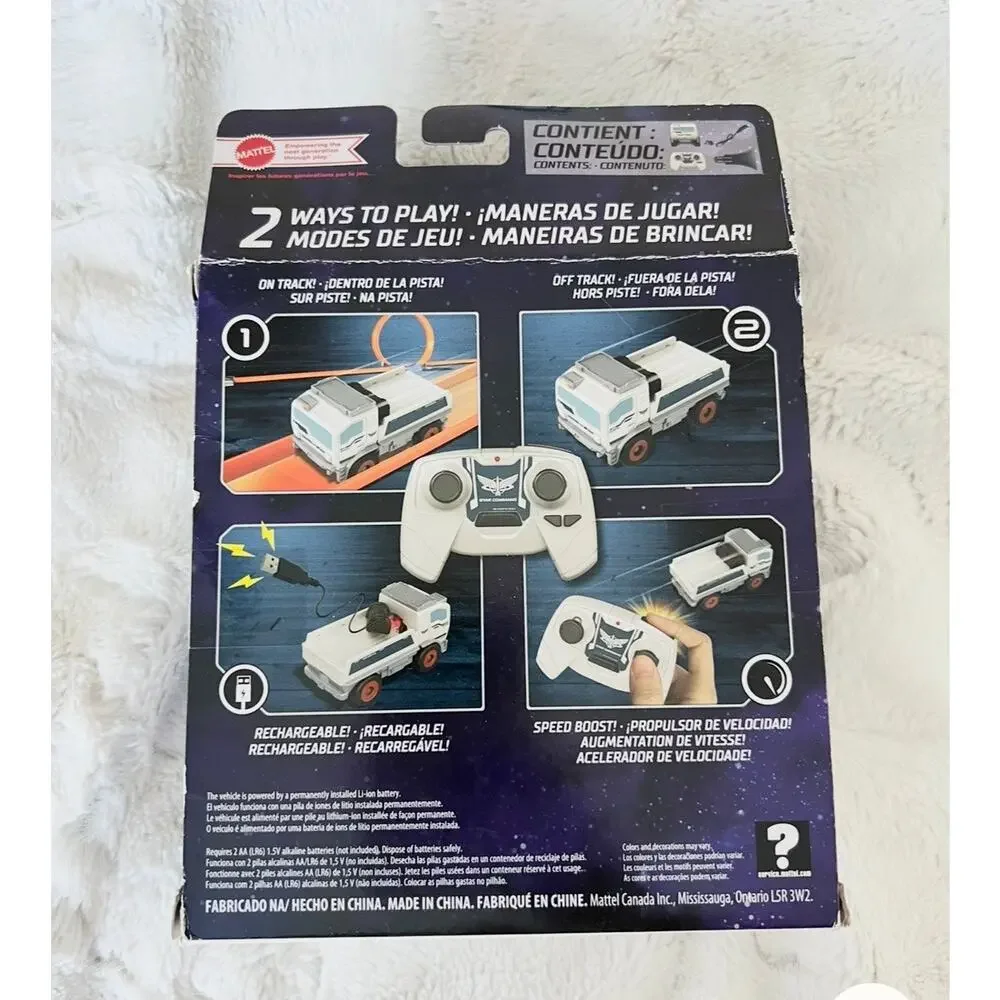 NIB Hot Wheels RC Disney Pixar Lightyear Base Utility Vehicle Remote Control NEW